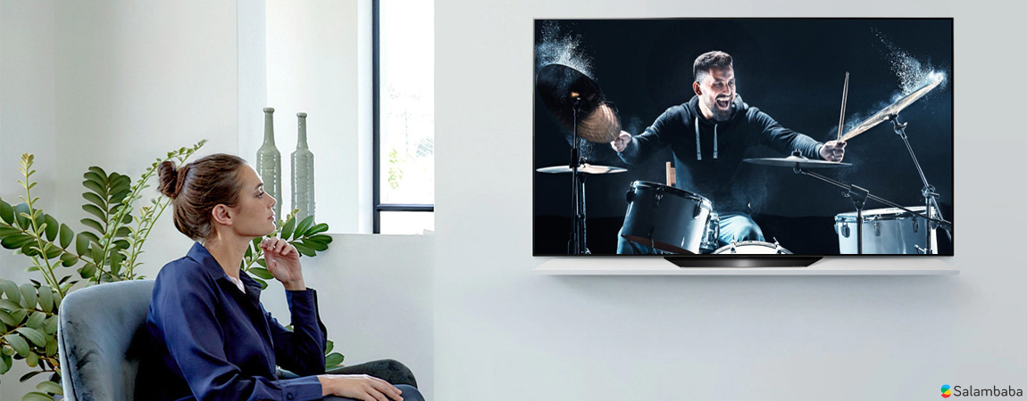 صدای قدرتمند تلویزیون 2020 ال جی bx